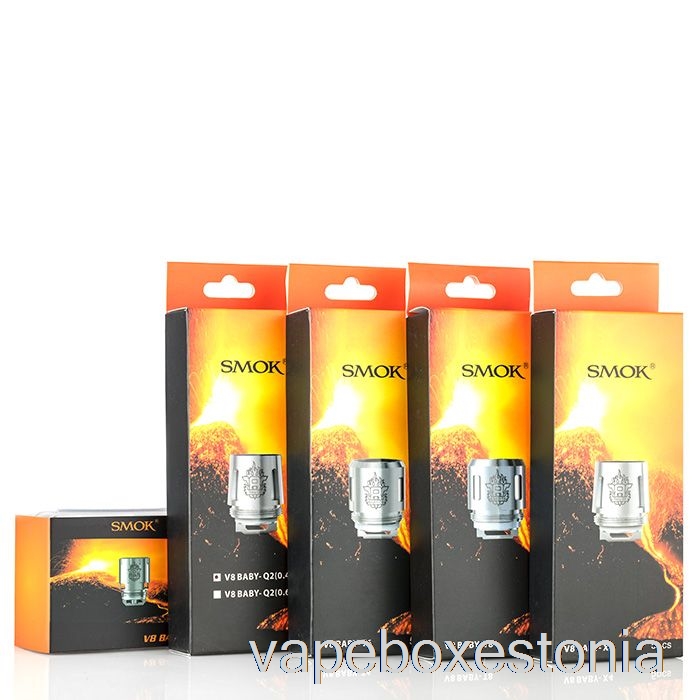 Vape Box Estonia Smok Tfv8 Baby Asendusspiraalid V8 Baby-t12 Südamik [mittevalgus]